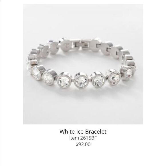 Swarovski Touchtone Crystal bracelet.  Crystal (blue has sold) - Picture 1 of 7